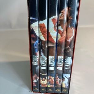 ROCKY ANTHOLOGY - ROCKY 5-MOVIE COLLECTION, 5-DISC DVD BOX SET, SYLVESTER S. WS